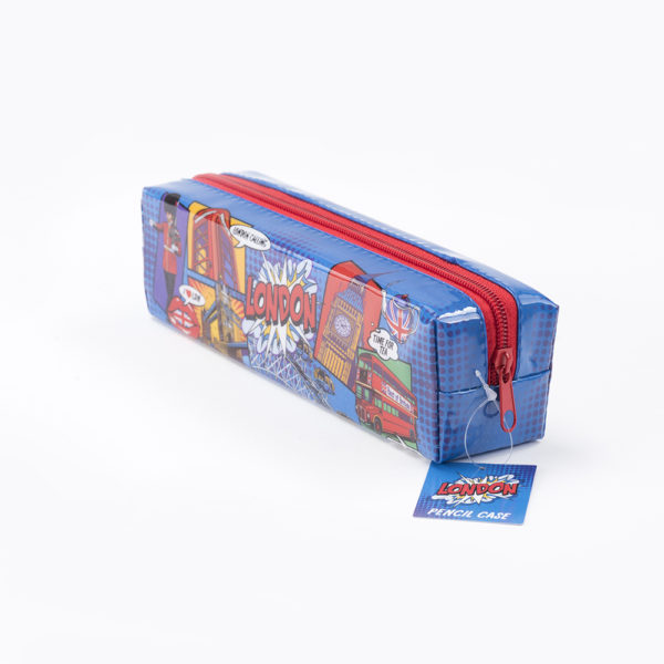 London Pop Art Rectangle Pencil Case Gift