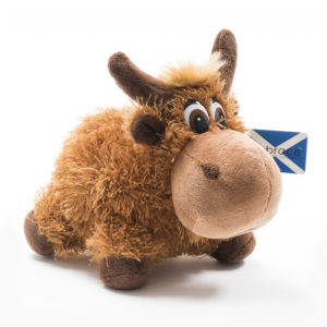 Highland Coo Soft Toy Gift