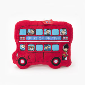 London Bus Cushion British Gift