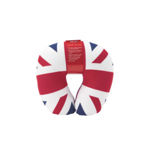 British Union Jack Micro Beaded Travel Neck Pillow Gift