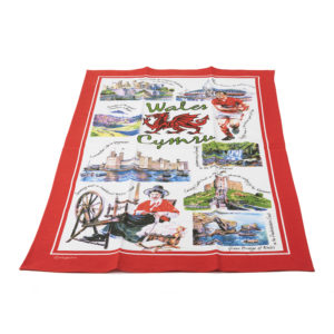 Iconic Wales Tea Towel